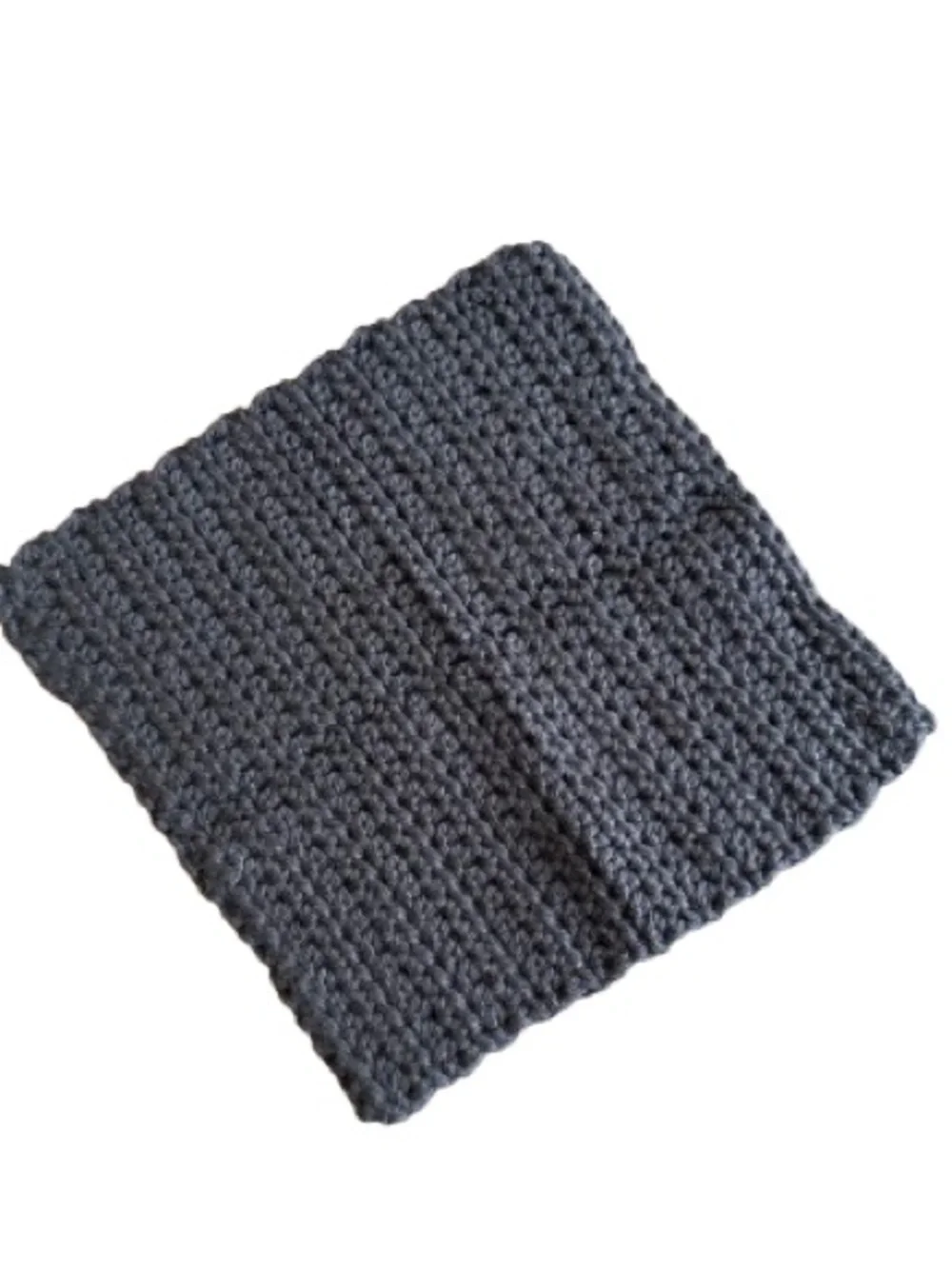 Handmade Crochet 100% cotton Dishcloths Set of 4 Lime Green Black Washcloths